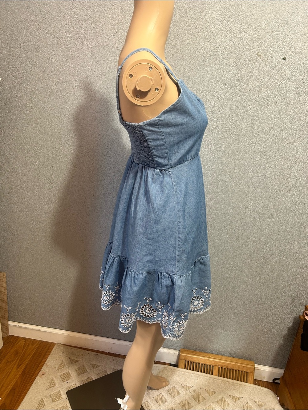 NWOT Old navy fit and flare cami dress size small petite - Picture 4 of 11